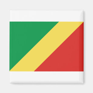 Imán Bandera de la República del Congo