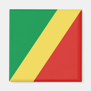 Imán Bandera de la República del Congo