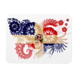 Imán Bandera de la República Dominicana