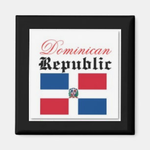 Imán Bandera de la República Dominicana