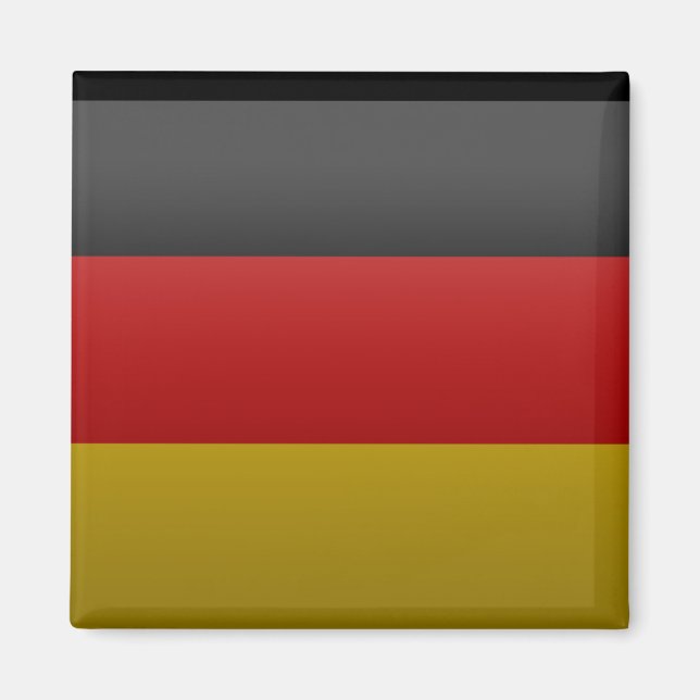 Imán bandera de la República Federal de Alemania (Frente)