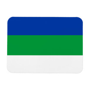 Imán Bandera de la República Komi