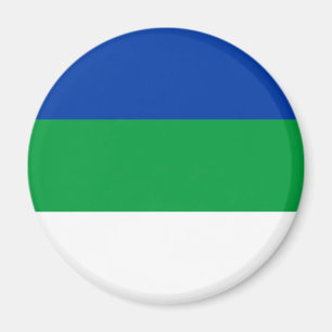 Imán Bandera de la República Komi