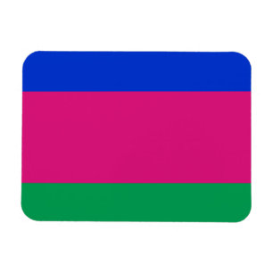 Imán Bandera de la República Popular de Kubán