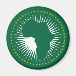 Imán Bandera de la Unión Africana (África) (Panafrica)