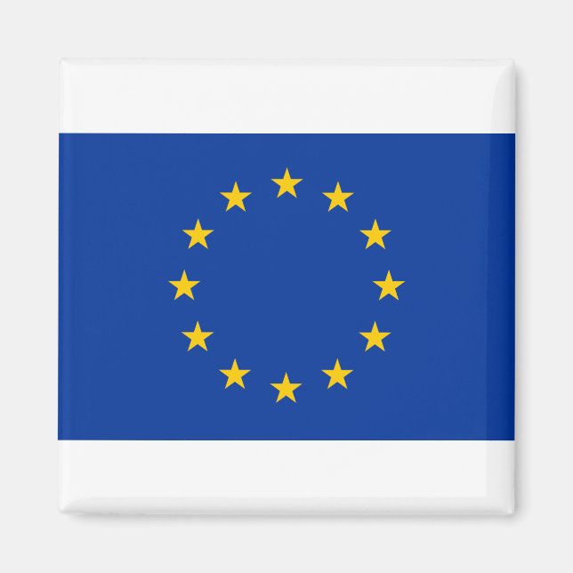 Imán Bandera de la Unión Europea (Frente)