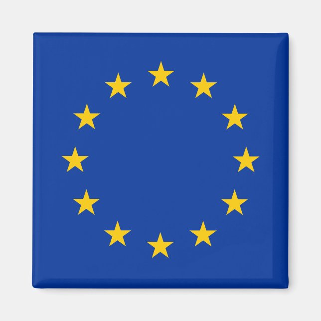 Imán Bandera de la Unión Europea (Frente)