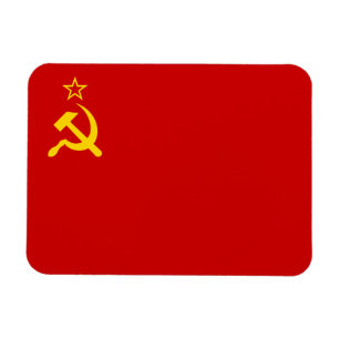 Imán Bandera de la Unión Soviética, URSS, CCCP, Comunis