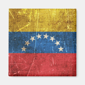 Imán Bandera de la vejez vintage y de la cintura de Ven