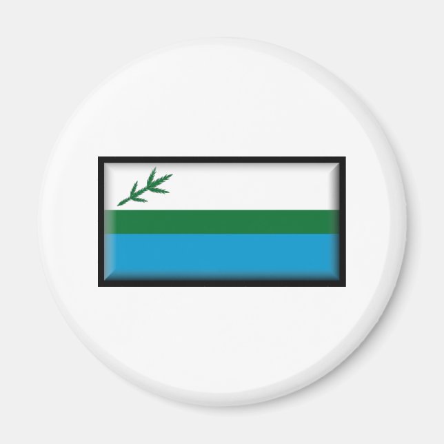 Imán Bandera de Labrador (Frente)