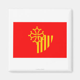 Imán Bandera de Languedoc-Rosellón