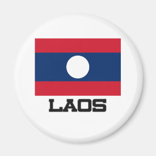 Imán Bandera de Laos