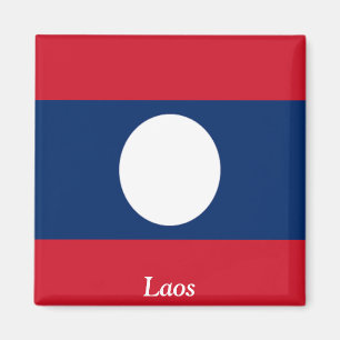 Imán Bandera de Laos