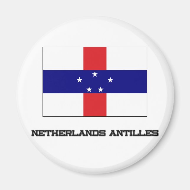 Imán Bandera de las Antillas Neerlandesas (Frente)