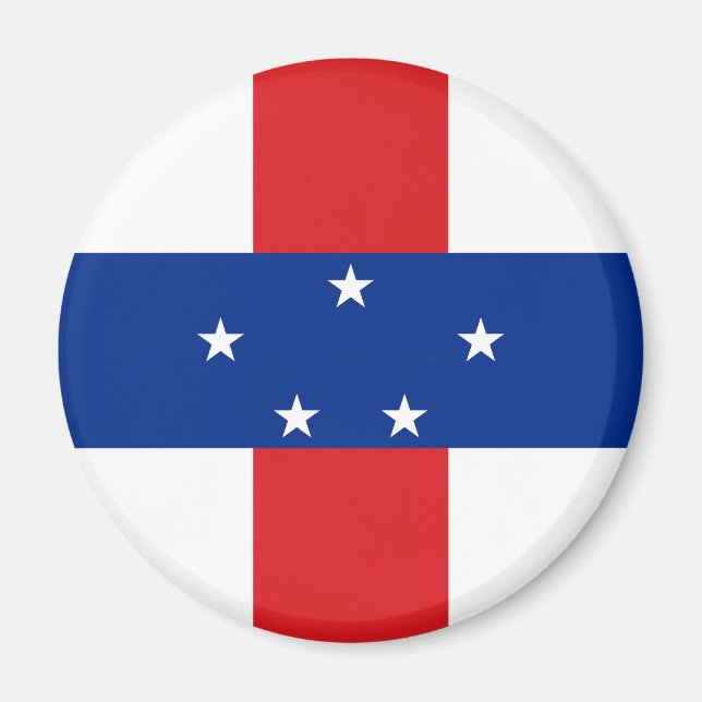 Imán Bandera de las Antillas Neerlandesas (Frente)