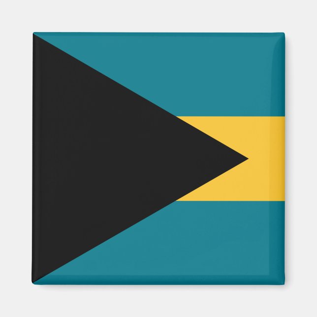 Imán Bandera de las Bahamas (Frente)