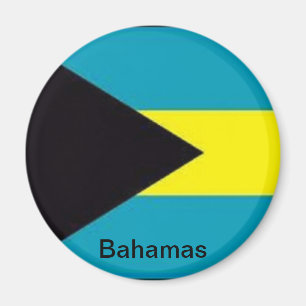 Imán Bandera de las Bahamas
