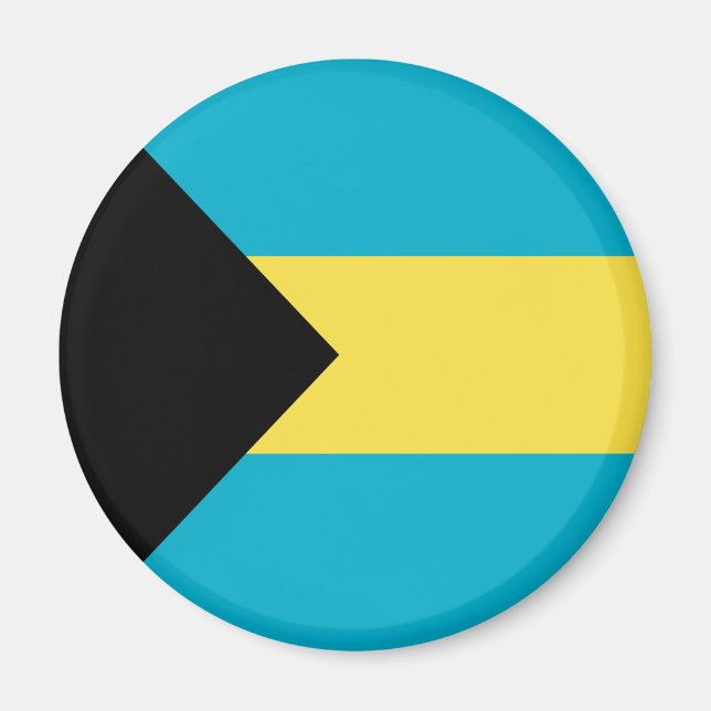 Imán Bandera de las Bahamas (Frente)