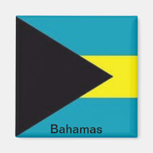 Imán Bandera de las Bahamas