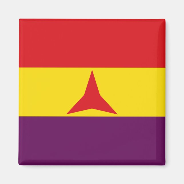 Imán Bandera de las Brigadas Internacionales (Guerra Ci (Frente)