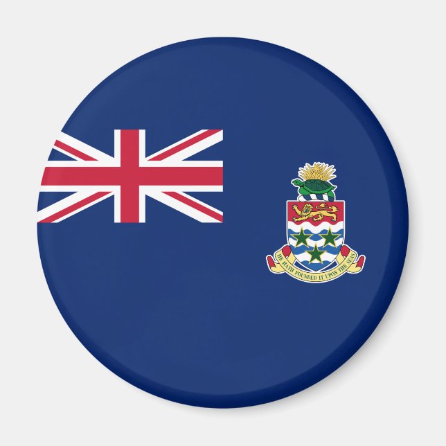 Imán Bandera de las Islas Caimán (Frente)