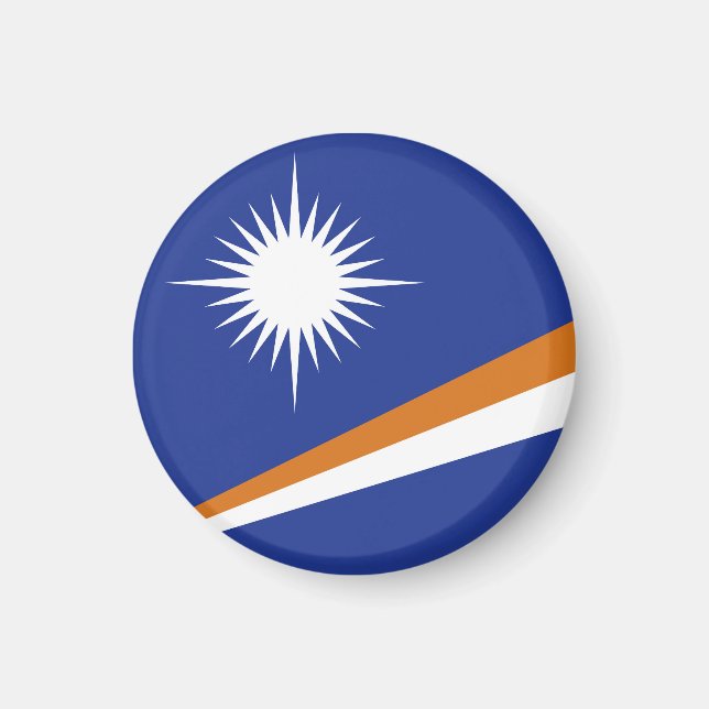 Imán Bandera de las Islas Marshall (Frente)