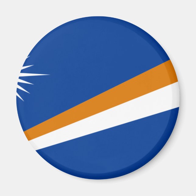Imán Bandera de las Islas Marshall (Frente)