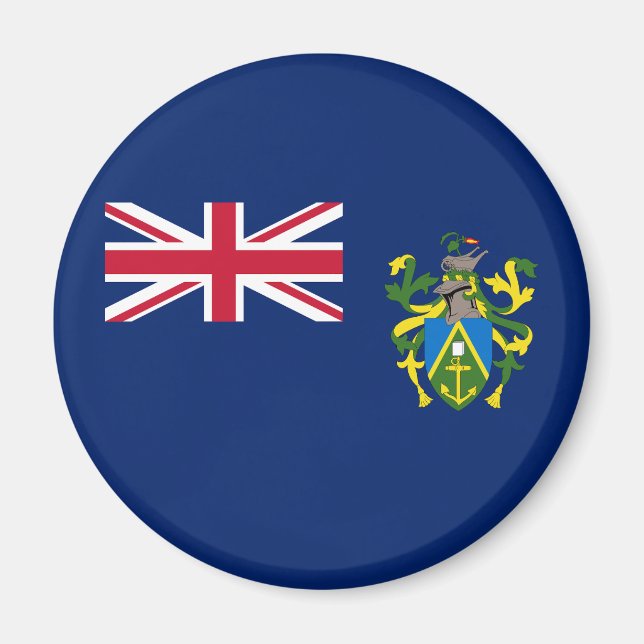 Imán Bandera de las Islas Pitcairn (Frente)