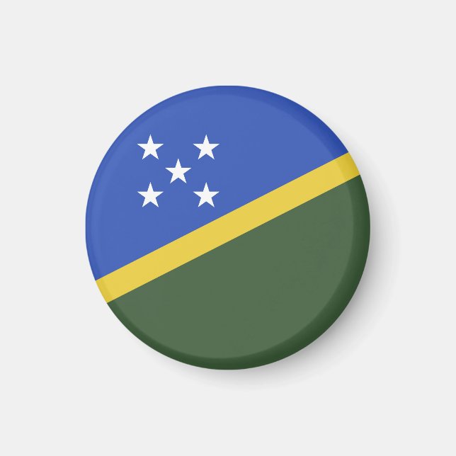 Imán Bandera de las Islas Salomón (Frente)