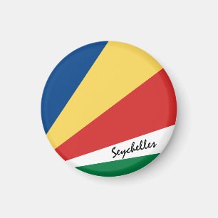 Imán Bandera de las Seychelles y África: hinchas de via