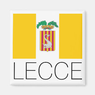 Imán Bandera de Lecce, Apulia (Italia)