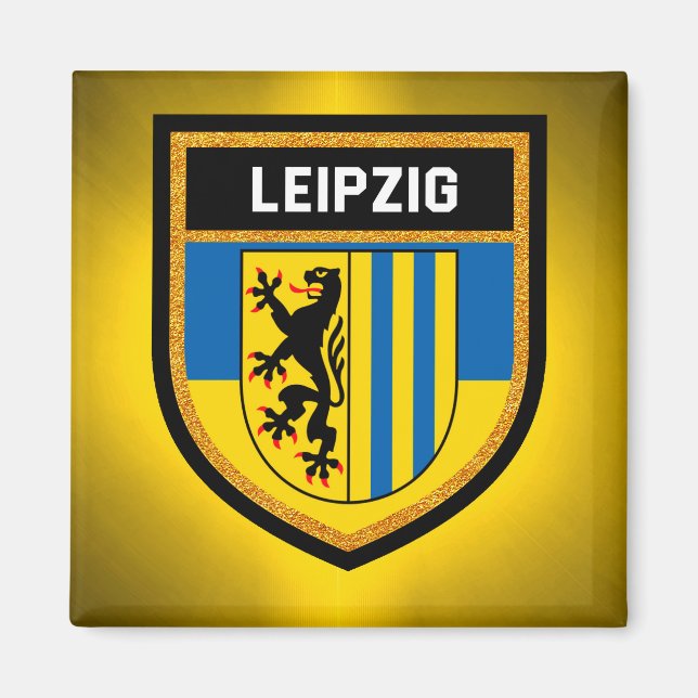 Imán Bandera de Leipzig (Frente)