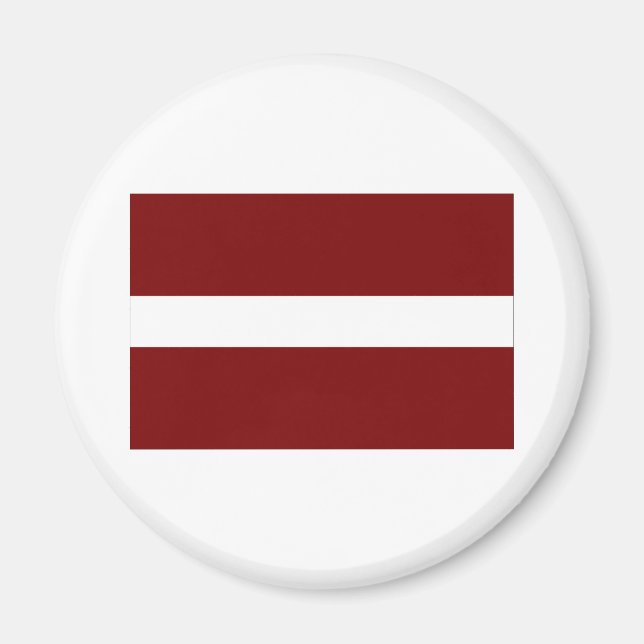 Imán Bandera de Letonia (Frente)