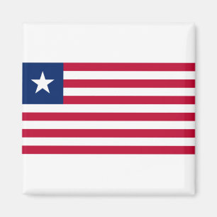 Imán Bandera de Liberia