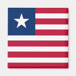 Imán Bandera de Liberia