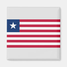 Imán Bandera de Liberia (Liberia)