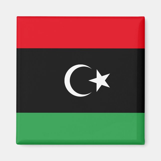 Imán Bandera de Libia (Frente)