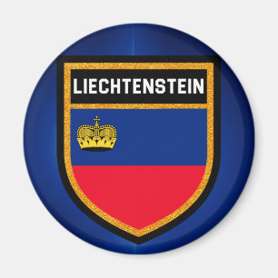 Imán Bandera de Liechtenstein