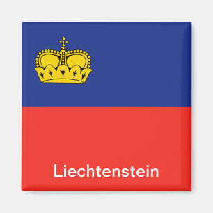 Imán Bandera de Liechtenstein