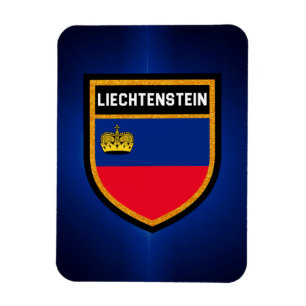 Imán Bandera de Liechtenstein