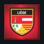 Imán Bandera de Lieja<br><div class="desc">Bandera de Lieja</div>