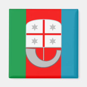 Imán Bandera de Liguria (Italia)