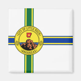Imán Bandera de Little Rock (Arkansas)