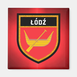 Imán Bandera de Łódź