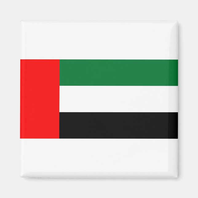 Imán Bandera de los Emiratos Árabes Unidos (Frente)