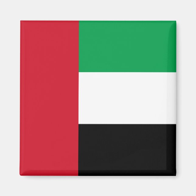 Imán Bandera de los Emiratos Árabes Unidos (Frente)