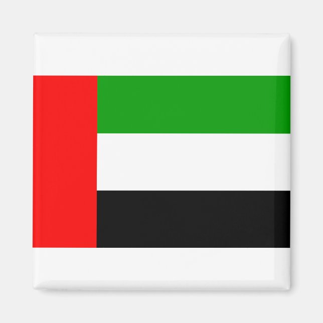 Imán Bandera de los Emiratos Árabes Unidos (Frente)