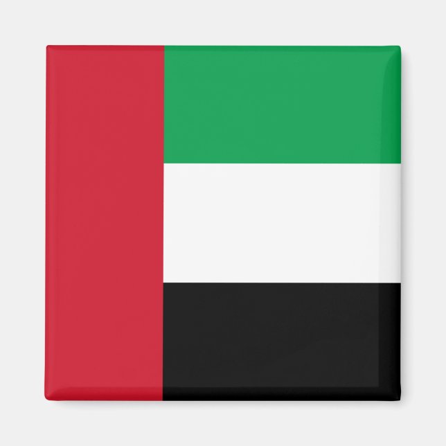 Imán Bandera de los Emiratos Árabes Unidos (Frente)