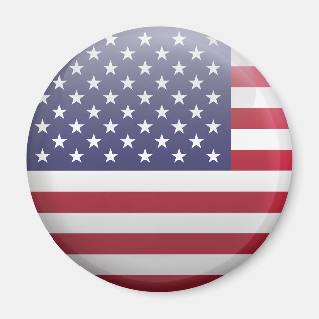 Imán Bandera de los Estados Unidos (Frente)