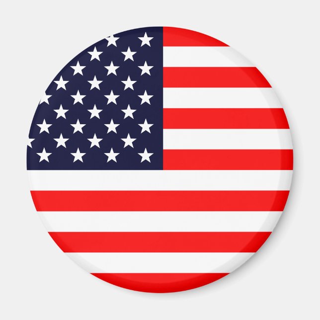 Imán Bandera de los Estados Unidos (Frente)